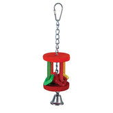 Hanging Barrel Chew Bird Toy (For small and medium birds)