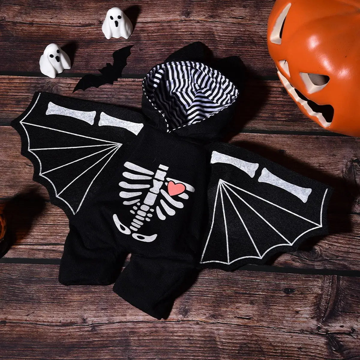 PawPaw Wholesale - Halloween Costume Bat Skeleton