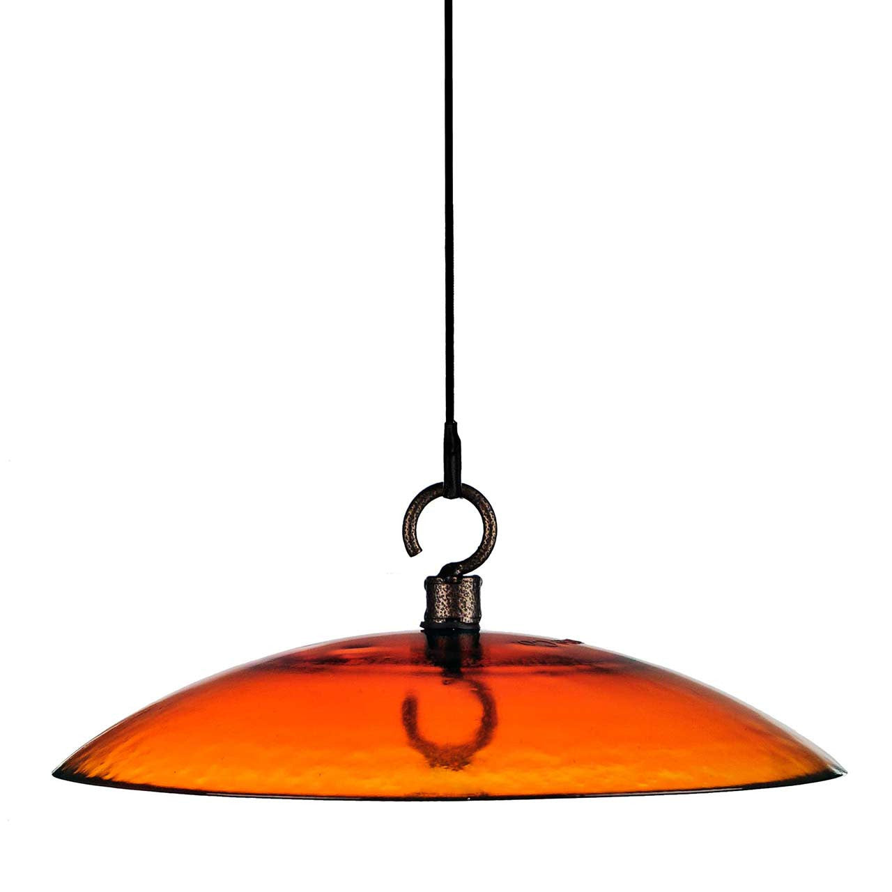 Couronne Co - Mosiac Birds Petite Glass Baffle Dome