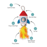 Petshop by Fringe Studio - Cat Toy I'm Fired Up Launcher