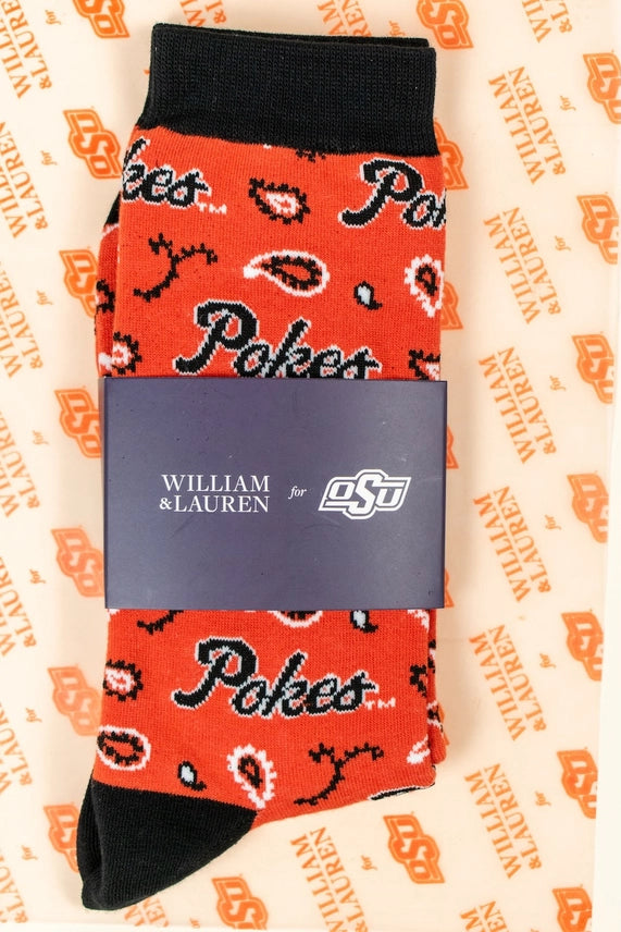 William & Lauren - Socks OSU Pokes