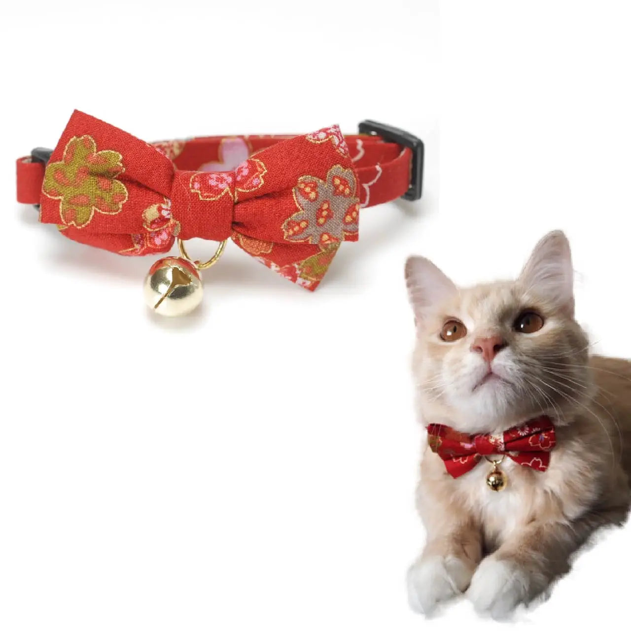 Cat Collar Kimono Bow Tie