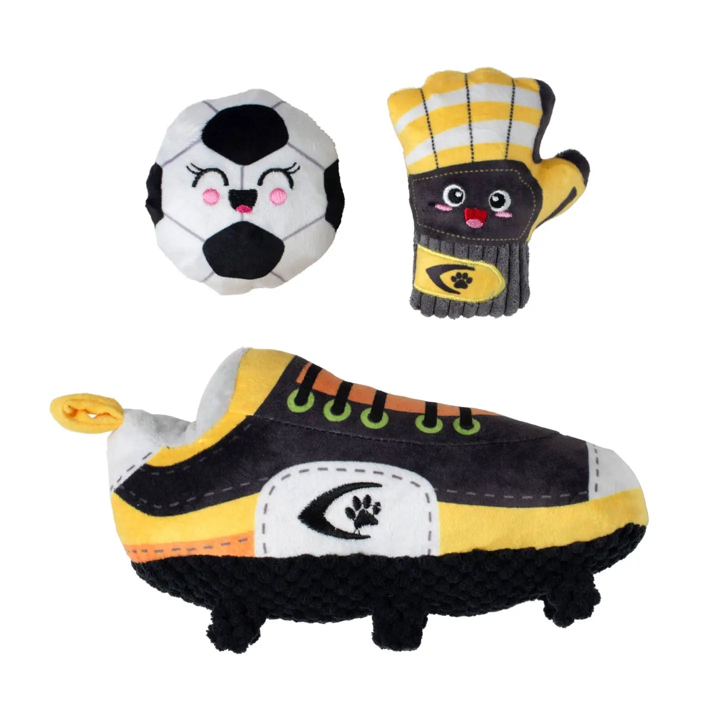 Petshop by Fringe Studio - Dog Toy 3 Pc Set Goooooal