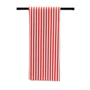 Geometry - Tea Towel Summer Stripe Red