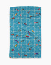 Geometry - Tea Towel At The Pool