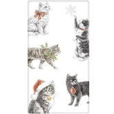 Mary Lake Thompson - Towel Holiday Vintage Cats