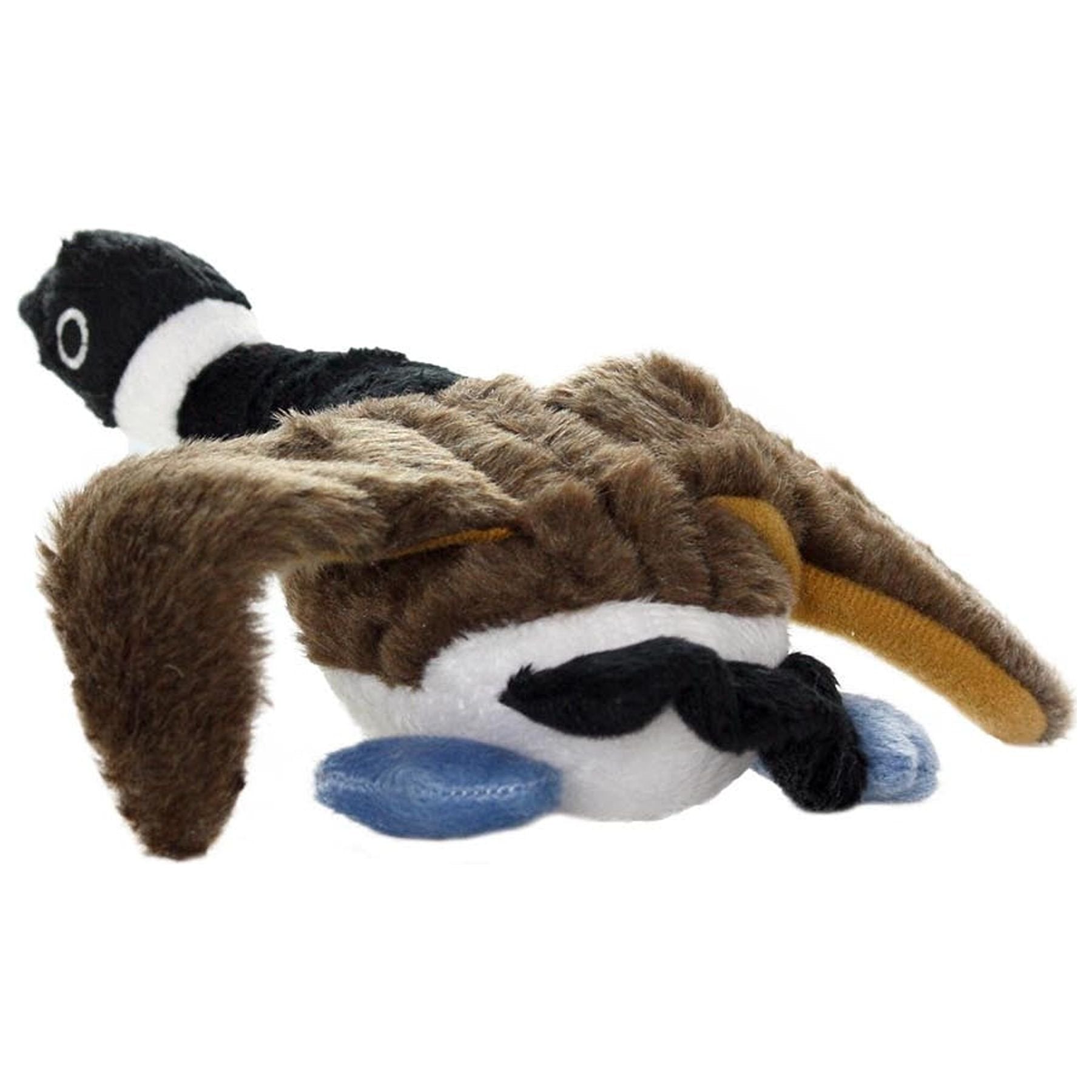 Tuffy Dog Toys - Mighty Jr Nature Duck	Plush Squeaky Durable Toy