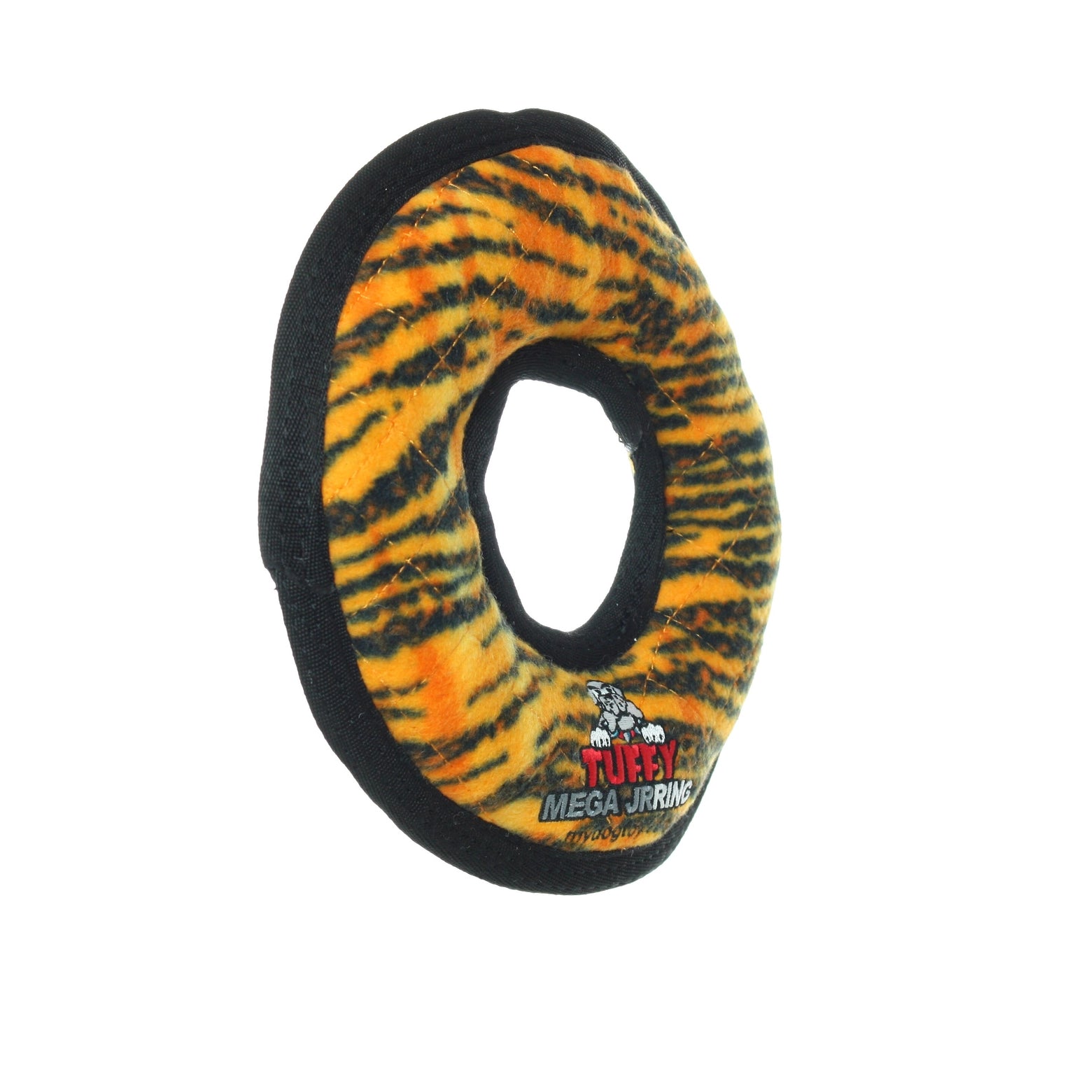 Tuffy Dog Toys - Tuffy Mega Jr Ring Tiger