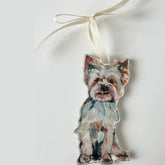 Chelsea McShane Art - Ornament Yorkie