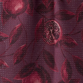 Geometry - Bar Towel Rich Garnet