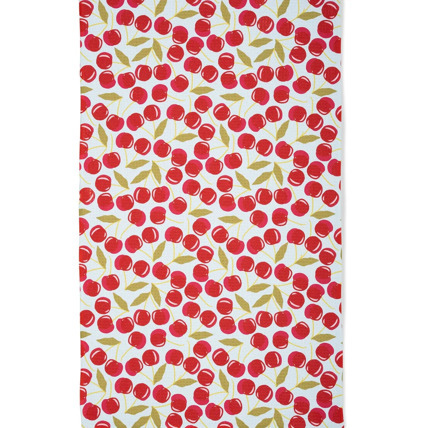 Geometry - Tea Towel Sweet Cherry