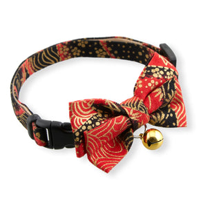 Cat Collar Gilded Gold Bow Tie