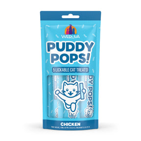 Weruva - Puddy Pops! Chicken Lickable Cat Treats 5 Pack