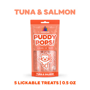 Weruva - Puddy Pops! Tuna & Salmon Cat Treats 5 Pack