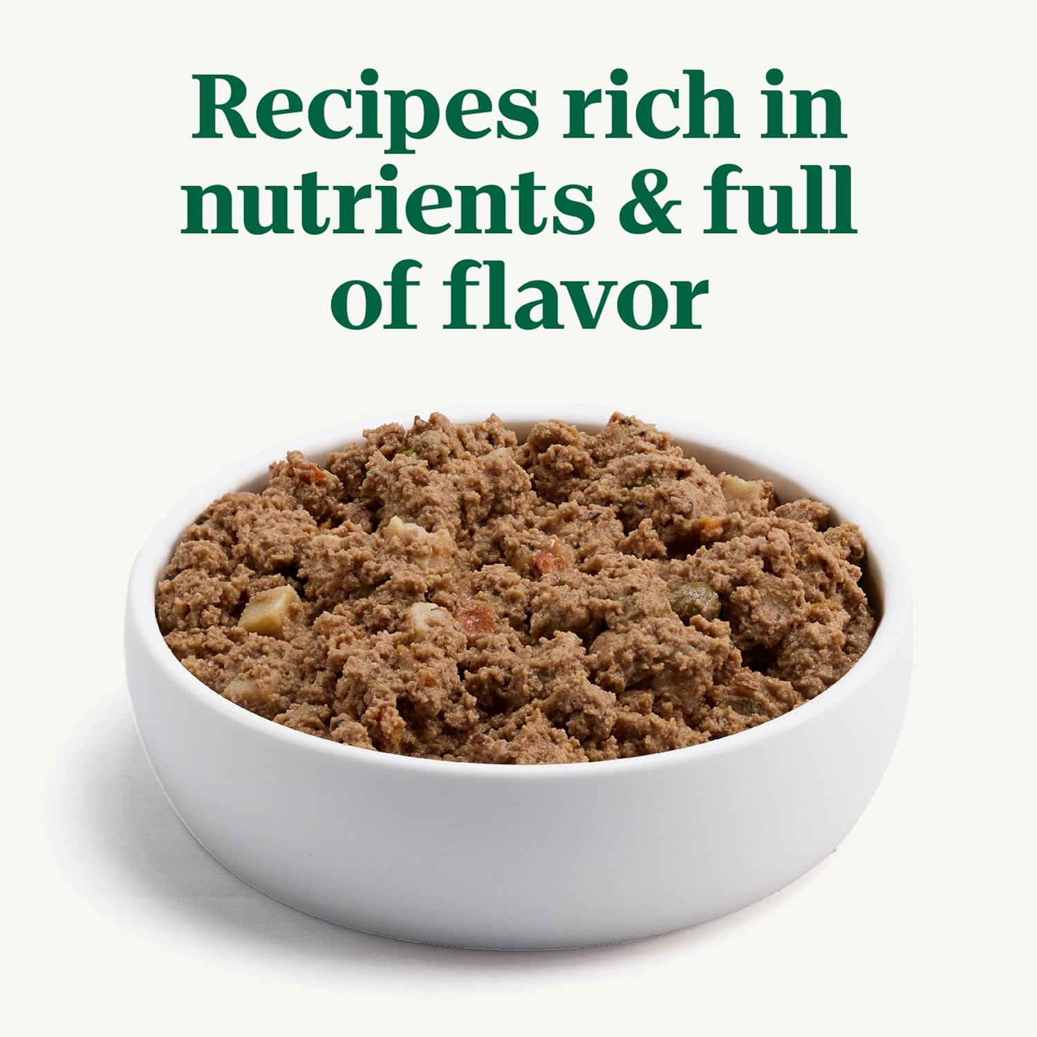 Nutro Ultra - Premium  All Breeds, Adult Dog Grain-Free Slow Cooked Chicken, Potato, Carrot & Pea Loaf Recipe Canned Dog Food