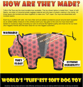 Tuffy Dog Toys - Tuffy Ultimate Bone Tough Durable Squeaky Toy