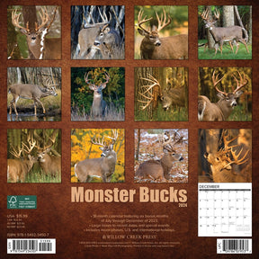 2024 Monster Bucks Calendar
