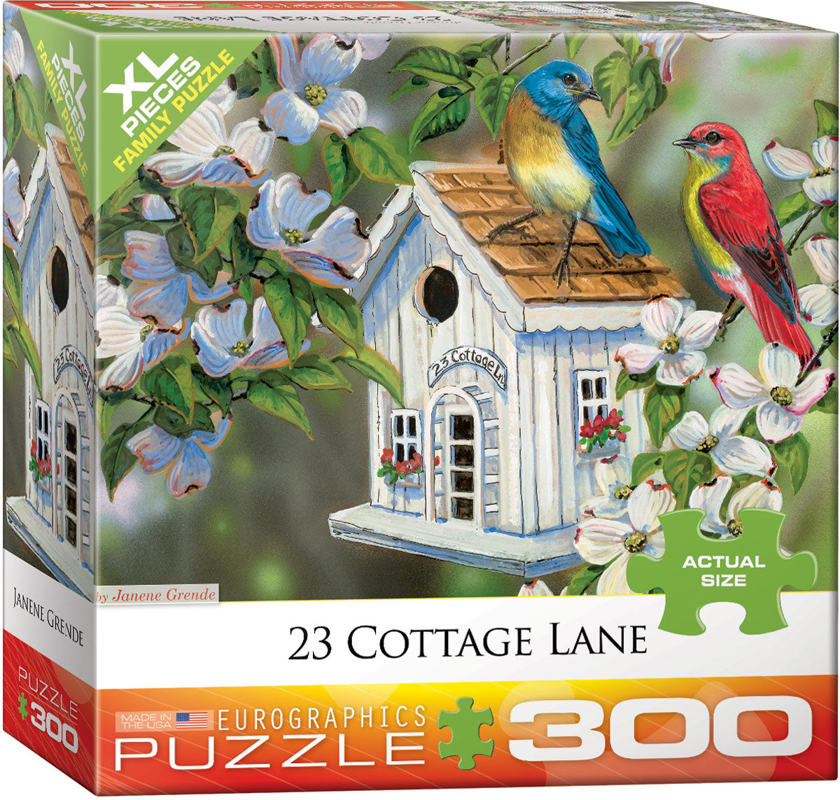 Eurographics Puzzles - Puzzle Cottage Lane