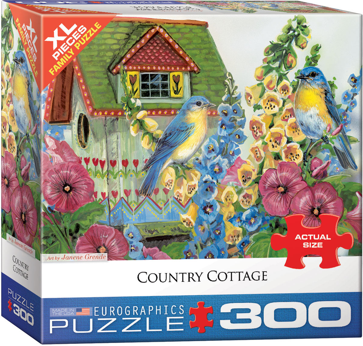 Eurographics Puzzles - Puzzle Country Cottage