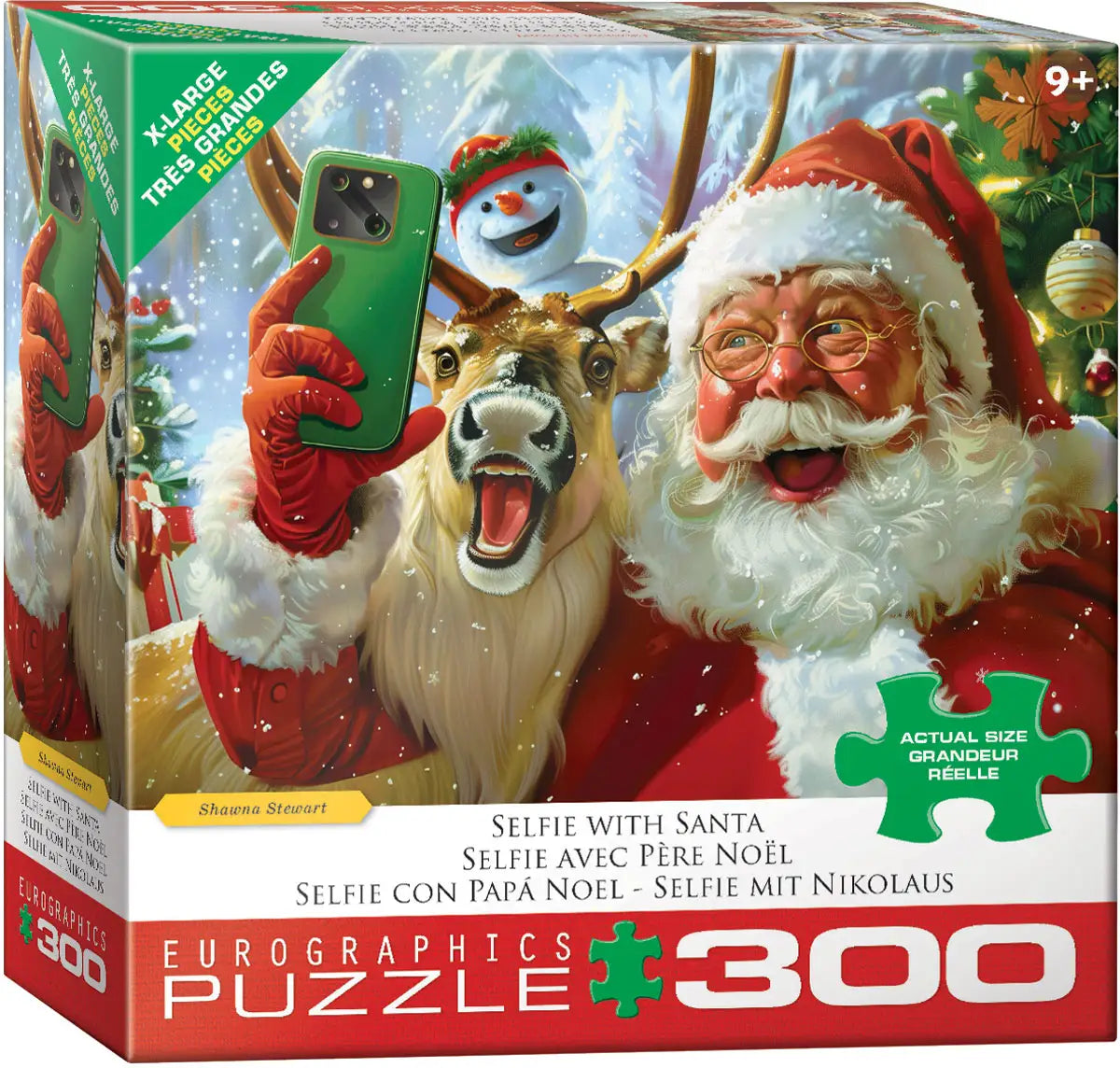 Eurographics Puzzles - Puzzle Selfie With Santa