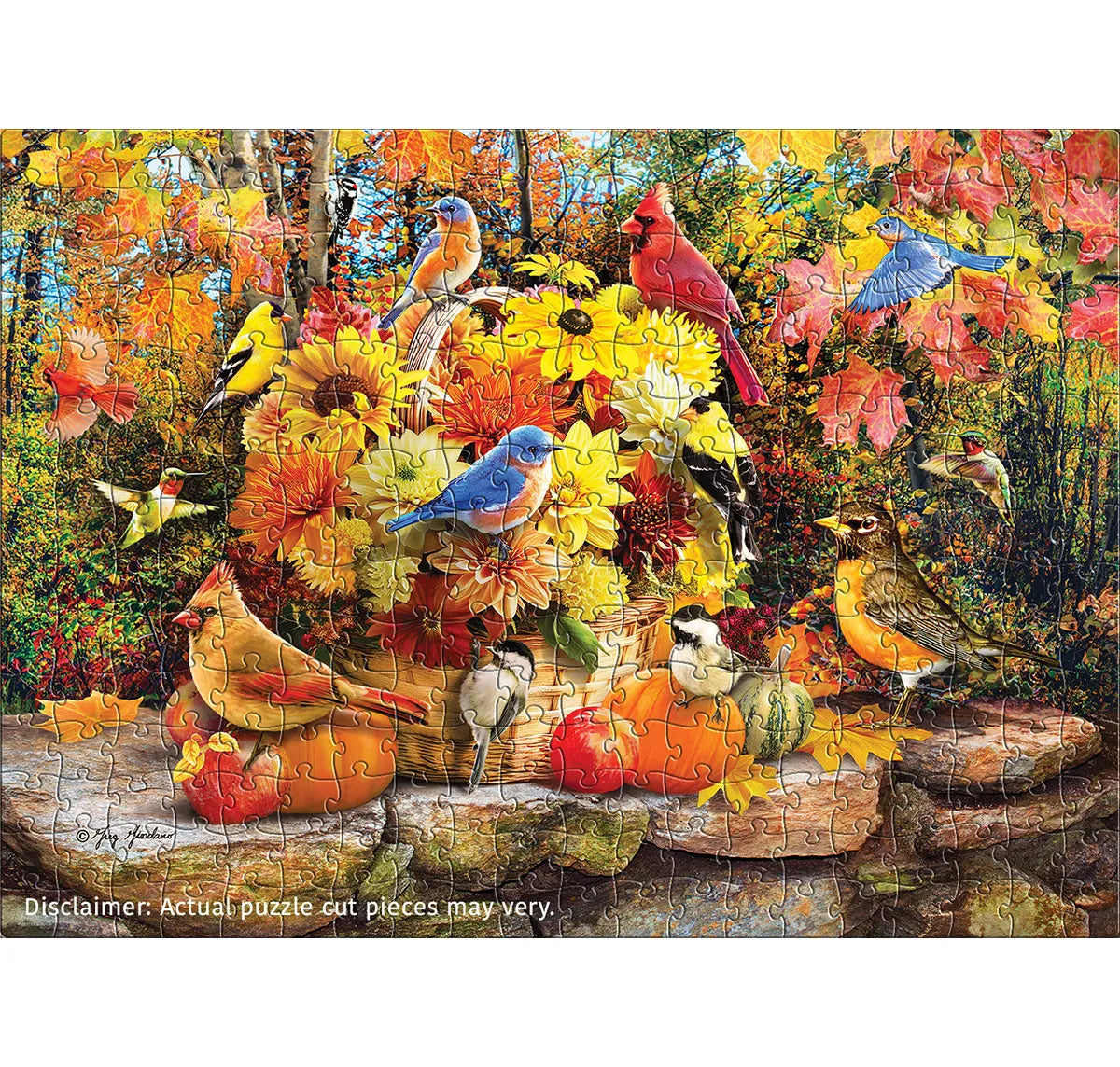 Eurographics Puzzles - Puzzle Fall Birds