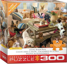 Eurographics Puzzles - Puzzle Living Room Pups