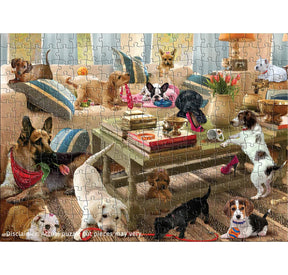 Eurographics Puzzles - Puzzle Living Room Pups