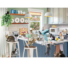 Eurographics Puzzles - Puzzle Sloppy Kitten Kitchen
