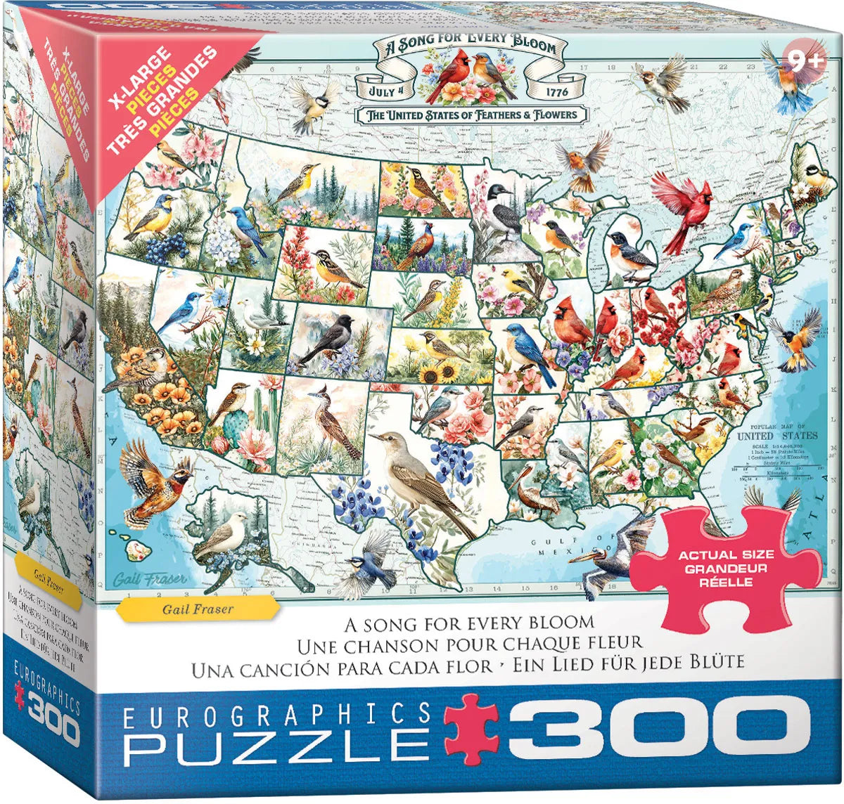Eurographics Puzzles - Puzzle Asong For Every Bloom