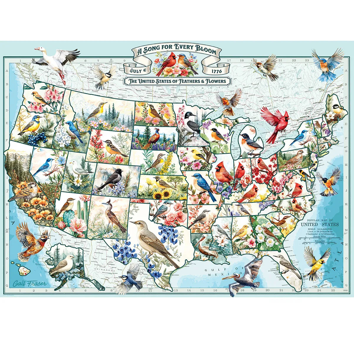Eurographics Puzzles - Puzzle Asong For Every Bloom