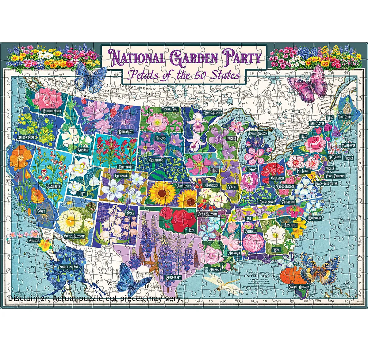 Eurographics Puzzles - Puzzle National Garden Party