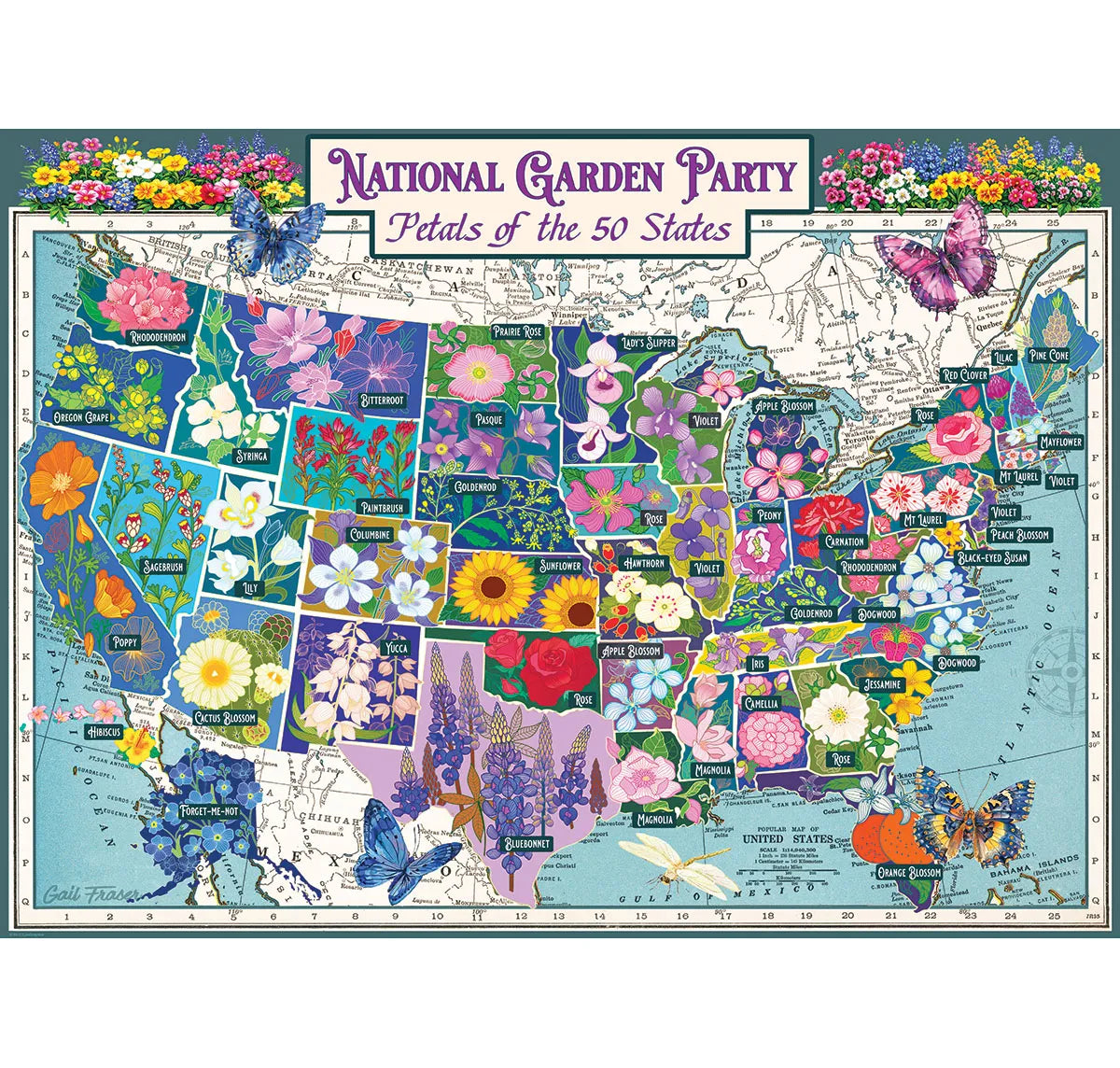 Eurographics Puzzles - Puzzle National Garden Party