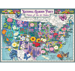 Eurographics Puzzles - Puzzle National Garden Party