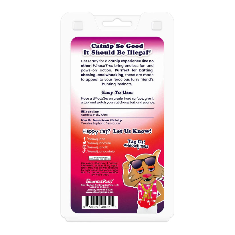 Meowijuana - Purrple Passion Compressed Catnip Ball Refill