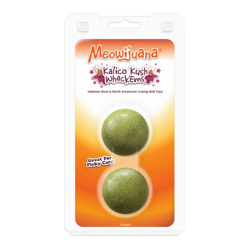 Meowijuana - Kalico Kush Compessed Catnip Balls