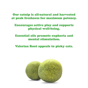 Meowijuana - Kalico Kush Compessed Catnip Balls
