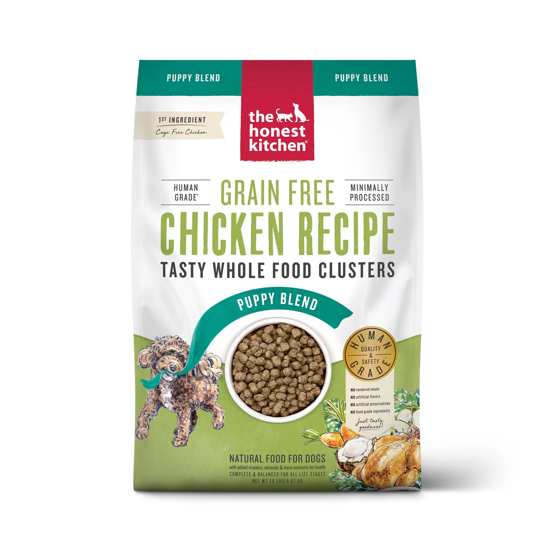 The Honest Kitchen - Clusters Whole Grain Chicken Puppy Food