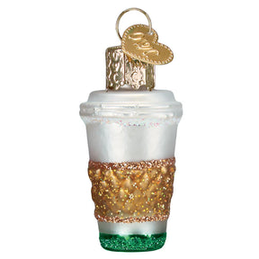 Old World Christmas - Mini Coffee To Go Ornament