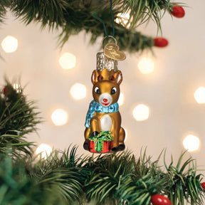 Old World Christmas - Mini Rudolph The Red-Nosed Reindeer Ornament