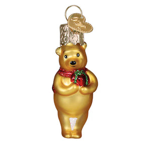 Old World Christmas - Mini Winnie with Gift Ornament