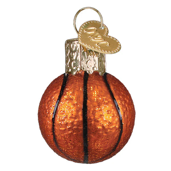 Old World Christmas - Mini Basketball Ornament