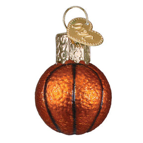 Old World Christmas - Mini Basketball Ornament