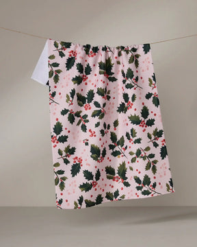 Geometry - Tea Towel Blushberry