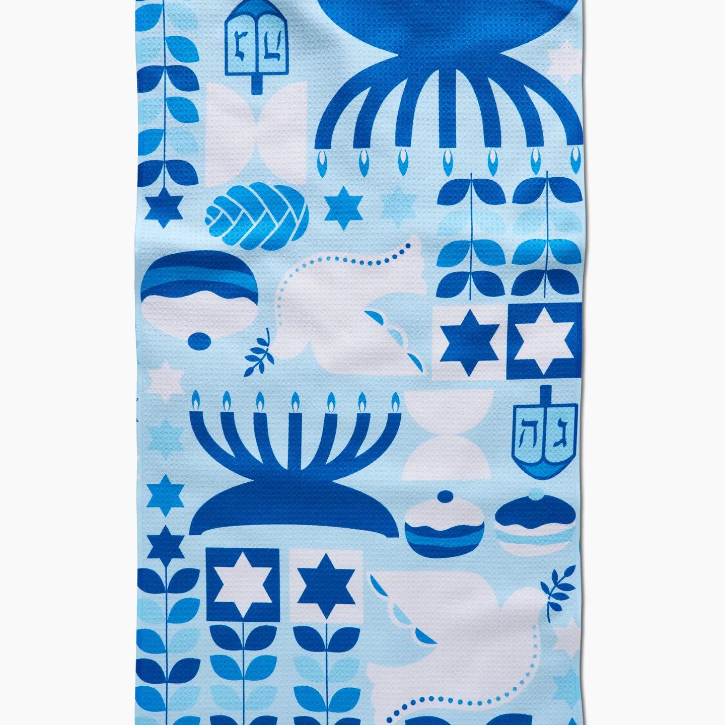 Geometry - Tea Towel Blue Traditions