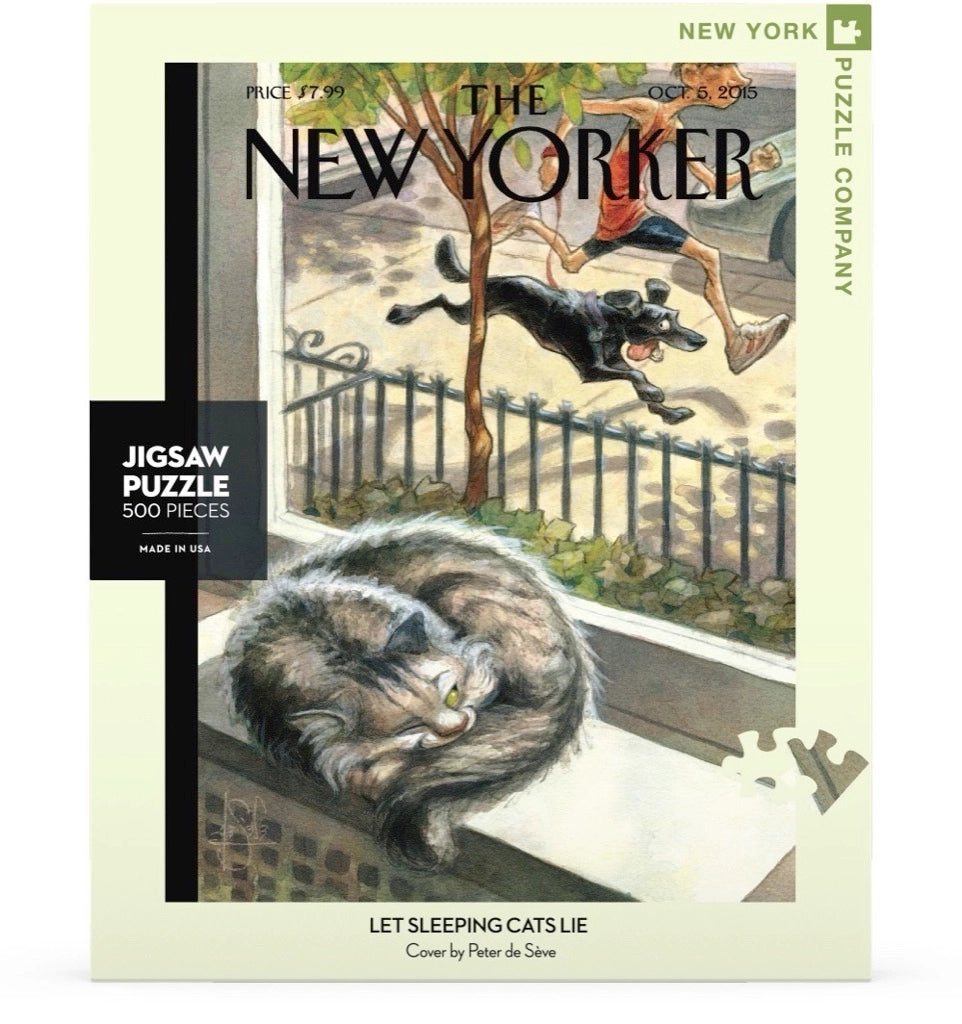 New York Puzzle Co. - Let Sleeping Cats Lie