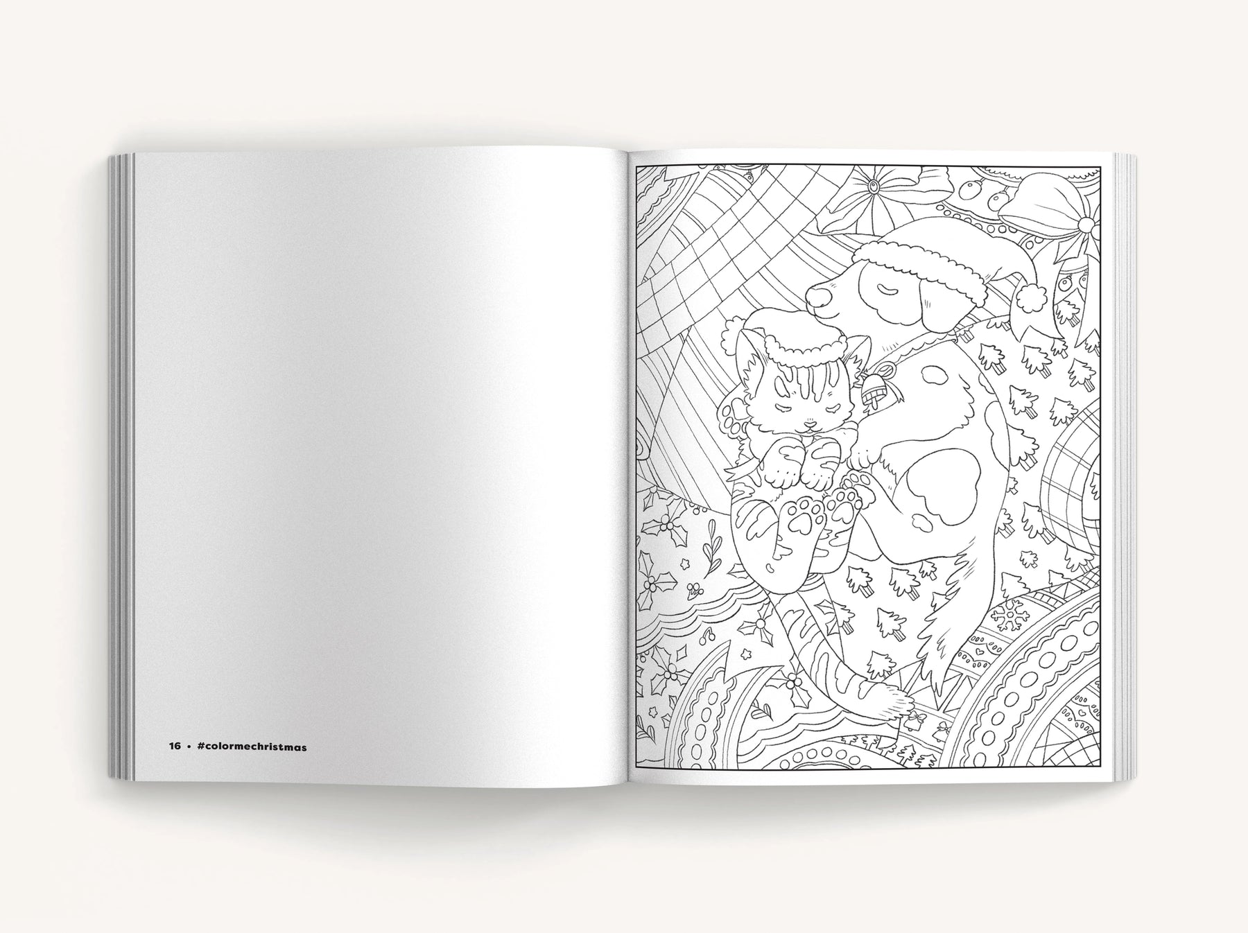 Color Me Christmas: A Festive Adult Coloring Book
