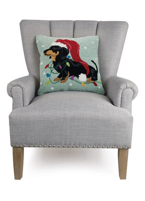Peking Handicraft - Pillow Christmas Dachshund