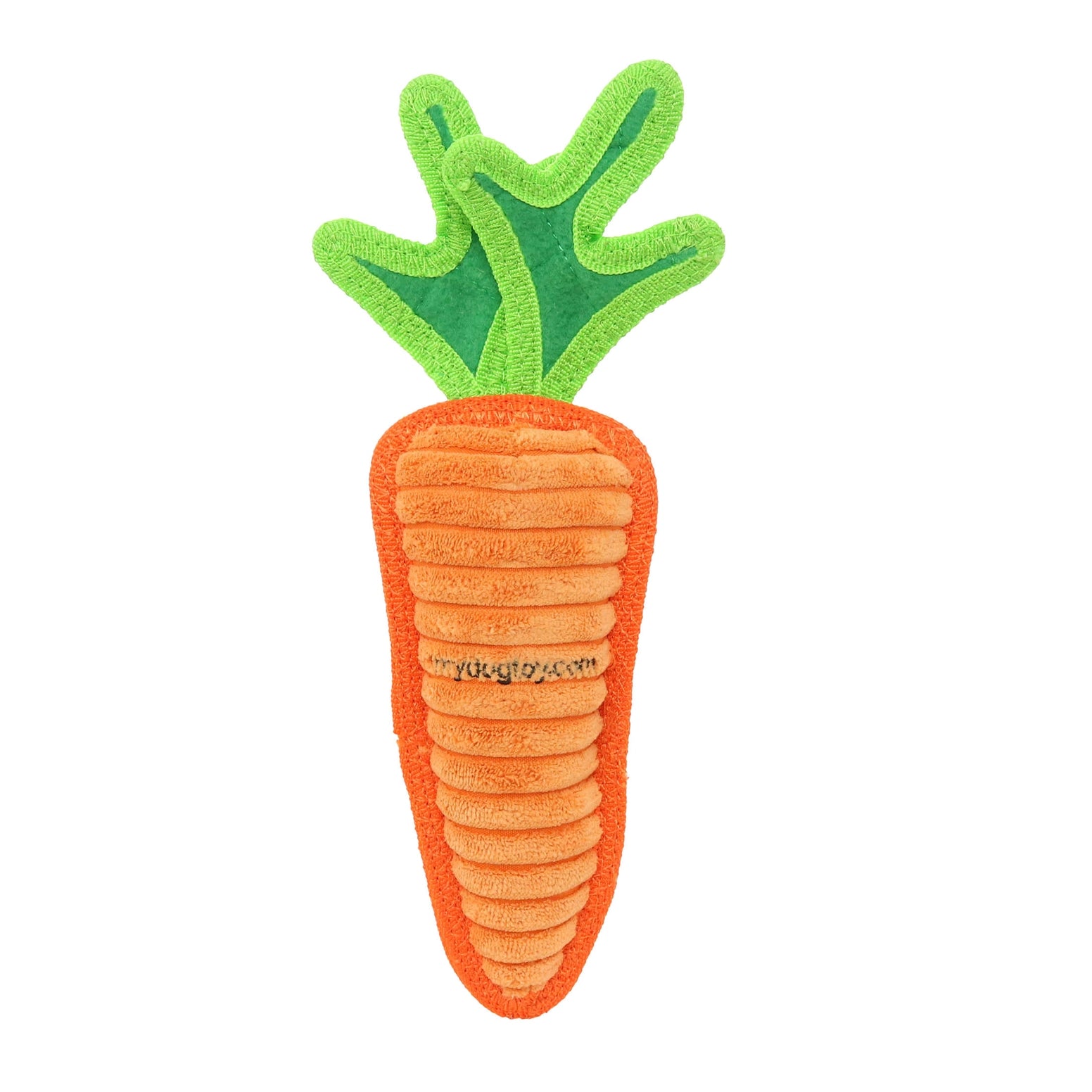 Tuffy Dog Toys - Tuffy Funny Food Carrot