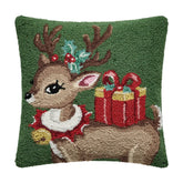 Peking Handicraft - Pillow Hook Reindeer With Present