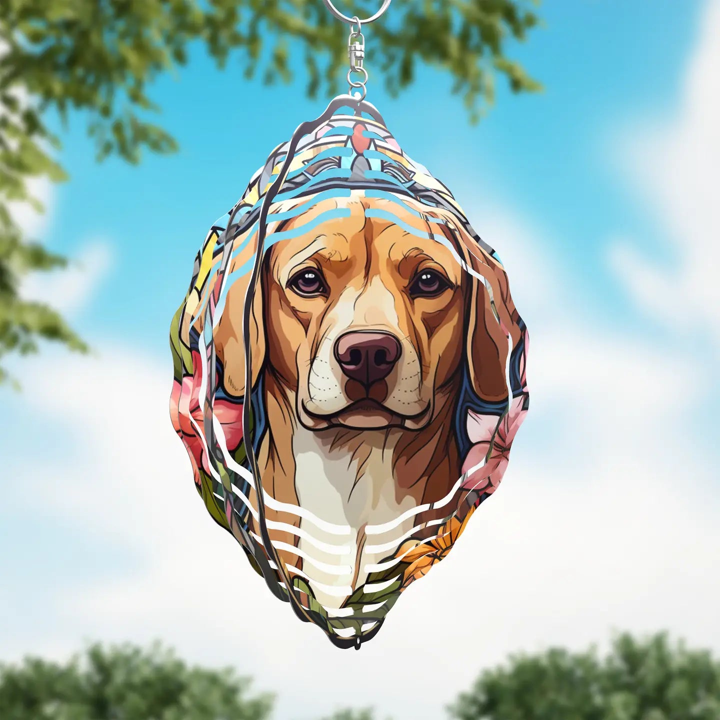 Traci's Fun Creations - Wind Spinner Beagle